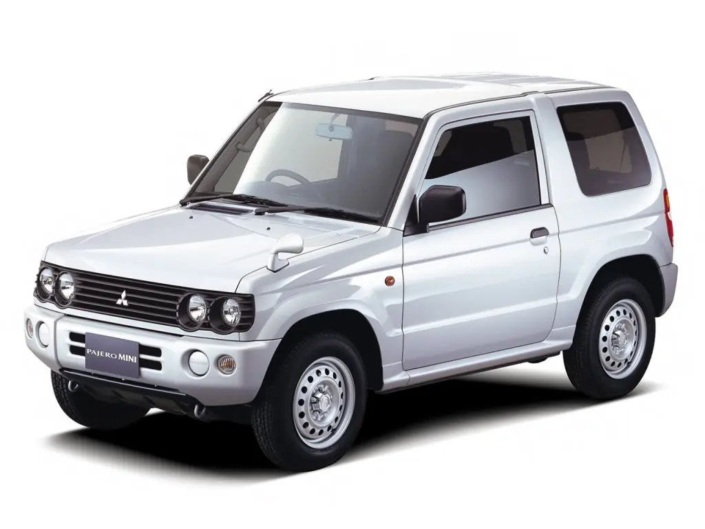 Mitsubishi Pajero Mini (H53A, H58A, 53A) 2 поколение, джип/suv 3 дв. (10.1998 - 08.2008)